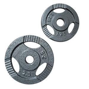 Quality Gray Painting 1.25kgs Weight Lifting Plates Steel 2.5lb Cross Fit Training wholesale