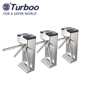 Quality Access Control Entrance Barrier Gate , Half Height Turnstile Electromechanical Flap wholesale