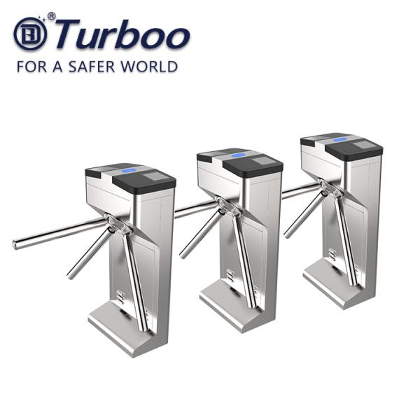 Access Control Entrance Barrier Gate , Half Height Turnstile Electromechanical