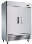 Embarco Commercial Solid Door Reach In Refrigerator 43 Cu.Ft