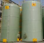 Vertical / Horizontal FRP Chemical Tank Hydrochloric Acid Sulfuric Acid Alkali