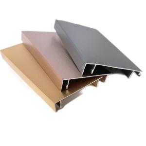 Quality 6m Aluminium Decorative Profiles Deep Bronze Anodized For Windows wholesale