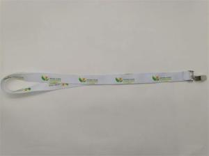 Quality Fashion Colorful Soft Key Neck Woven Polyester Lanyard Both Sides Printing wholesale
