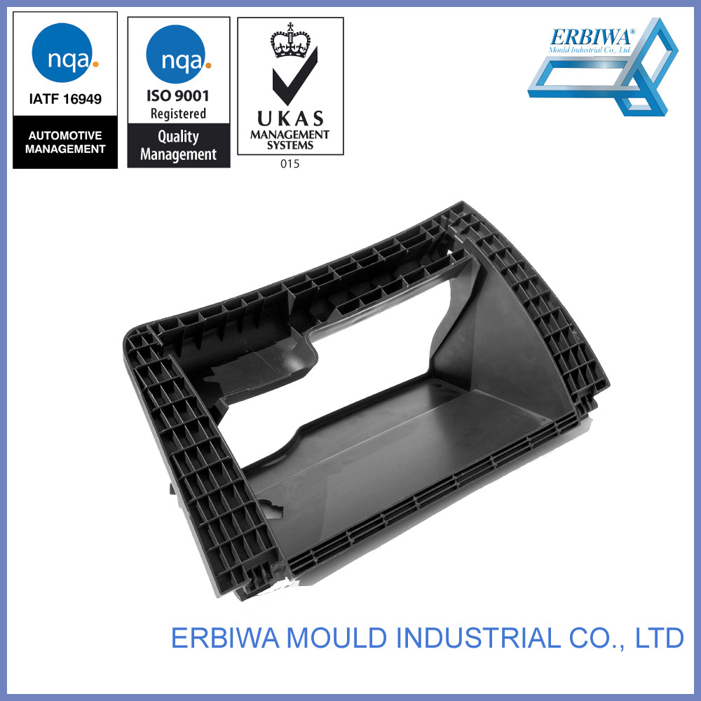IATF 16949 Auto Trim Molding , Custom Car Plastic Injection Molds Black