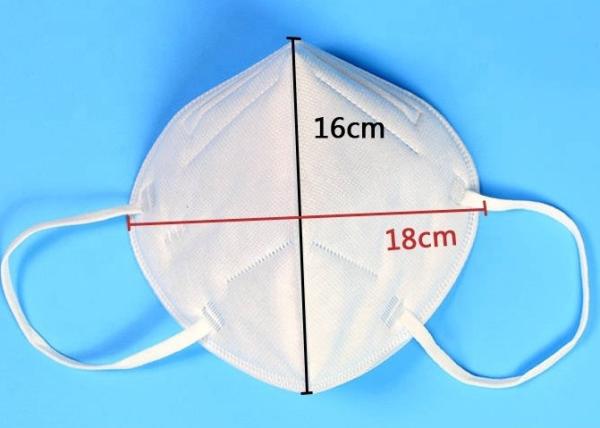 High Safety N95 Face Mask For Hospital Virus Protection Customized Logo