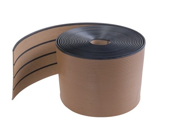 5mm PVC Yacht Floor Like Teak Timber with After-sale Service Online Technical Support