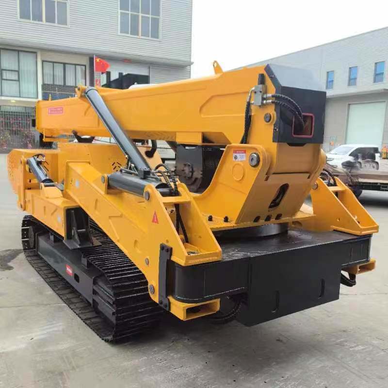 8t Mini Crawler Spider Crane Telescopic Boom Building Materials Shops Mobile Mini Spider Crane for Lifting