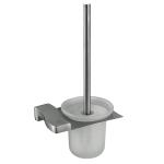 Nickel Stainless Steel Toilet Brush Holders Durable OEM ODM