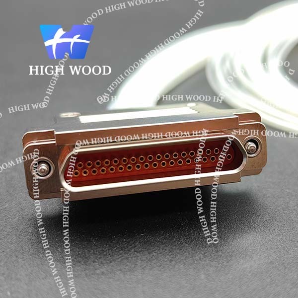 J30J SERIES MICRO-D Rectangular Connectors, J30J-37ZKL-A9-500MM
