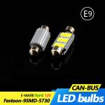 Canbus C5W Festoon LED Interior Car Light Bulbs 36mm 39mm 42mm 5050 SMD