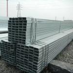 Corrugated Square Tubing Galvanized Steel Hollow Pipe Iron Rectangular Tube