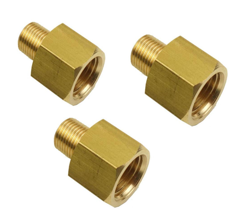 1/4'' NPT Male X 1/4'' NPT Female Brass Pipe Fitting Adapter Brass Safety Relief Valve