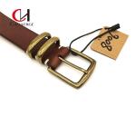 Retro Style Female Leather Belt , Women Genuine Cowhide Leather Belt