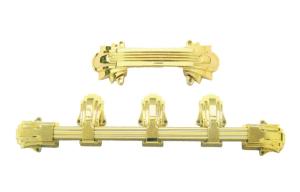 Quality PP plastic coffin handle funeral accessories HP017 set wholesale