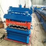 Siemens Motor Drive Metal Roofing Glazed Tile Roll Forming Machine