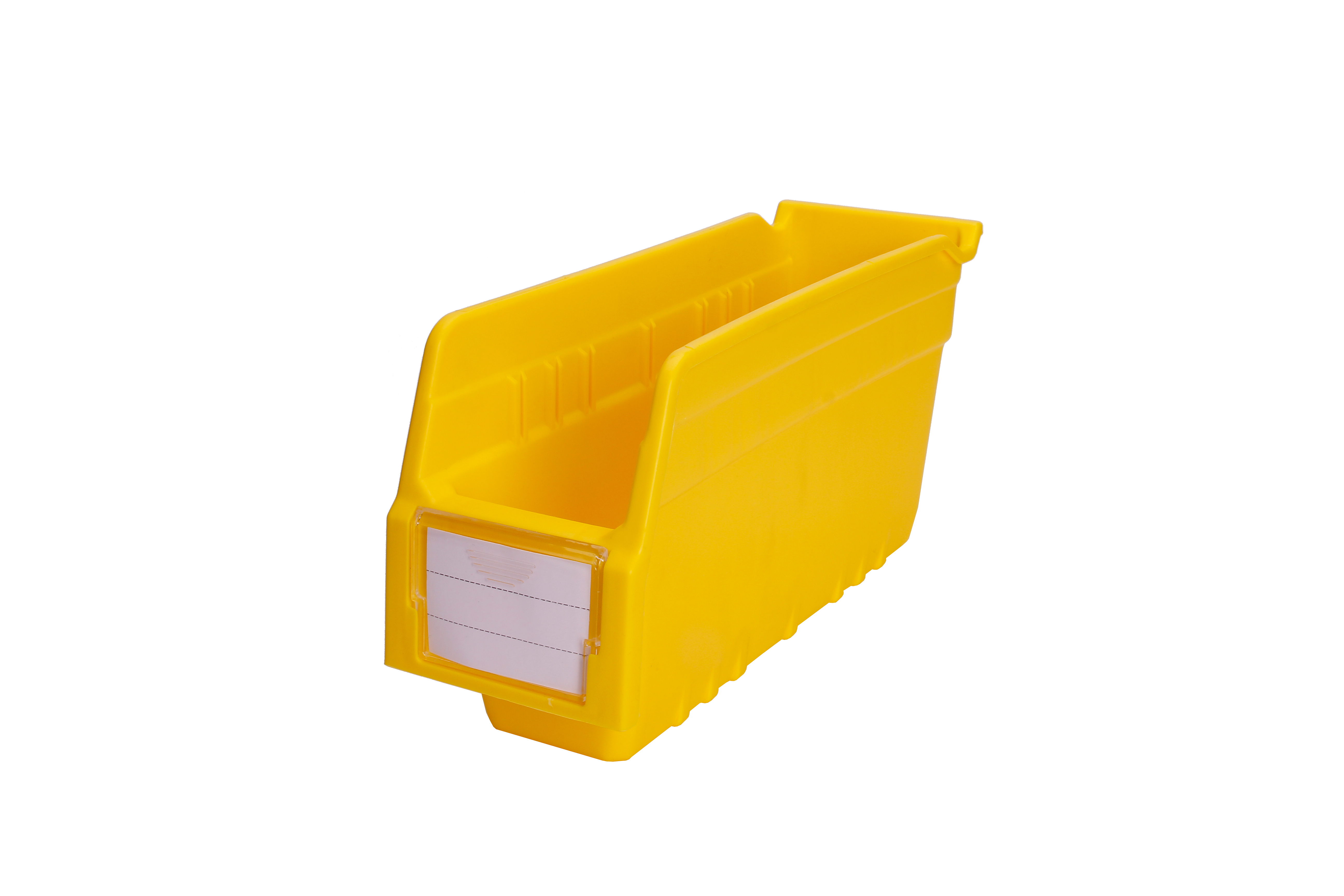 Office Workshop Plastic Shelf Bins PP Storage Box with Customized Logo Solid Box