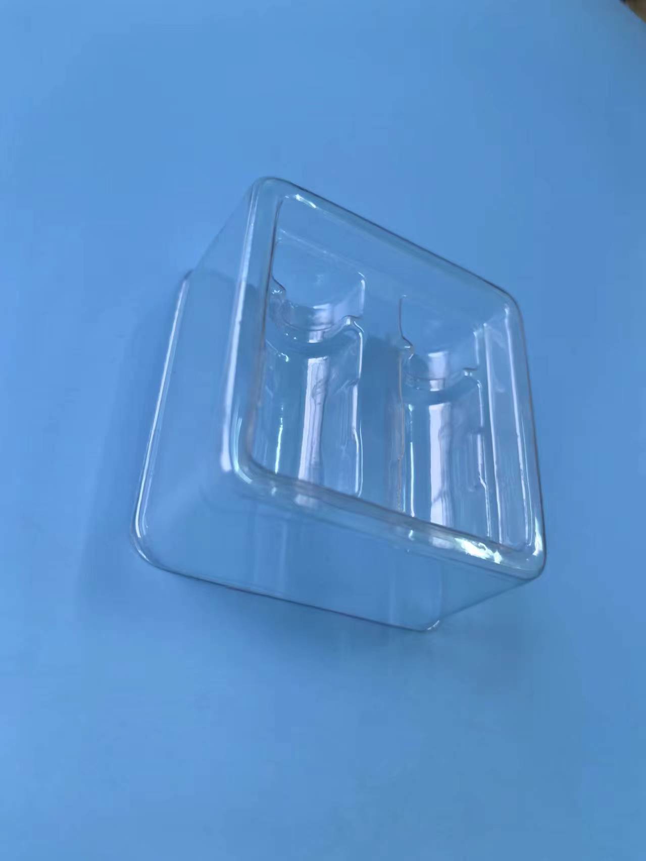 Professional PVC Vial Plastic Packing Tray Box for INFUSION Packaging