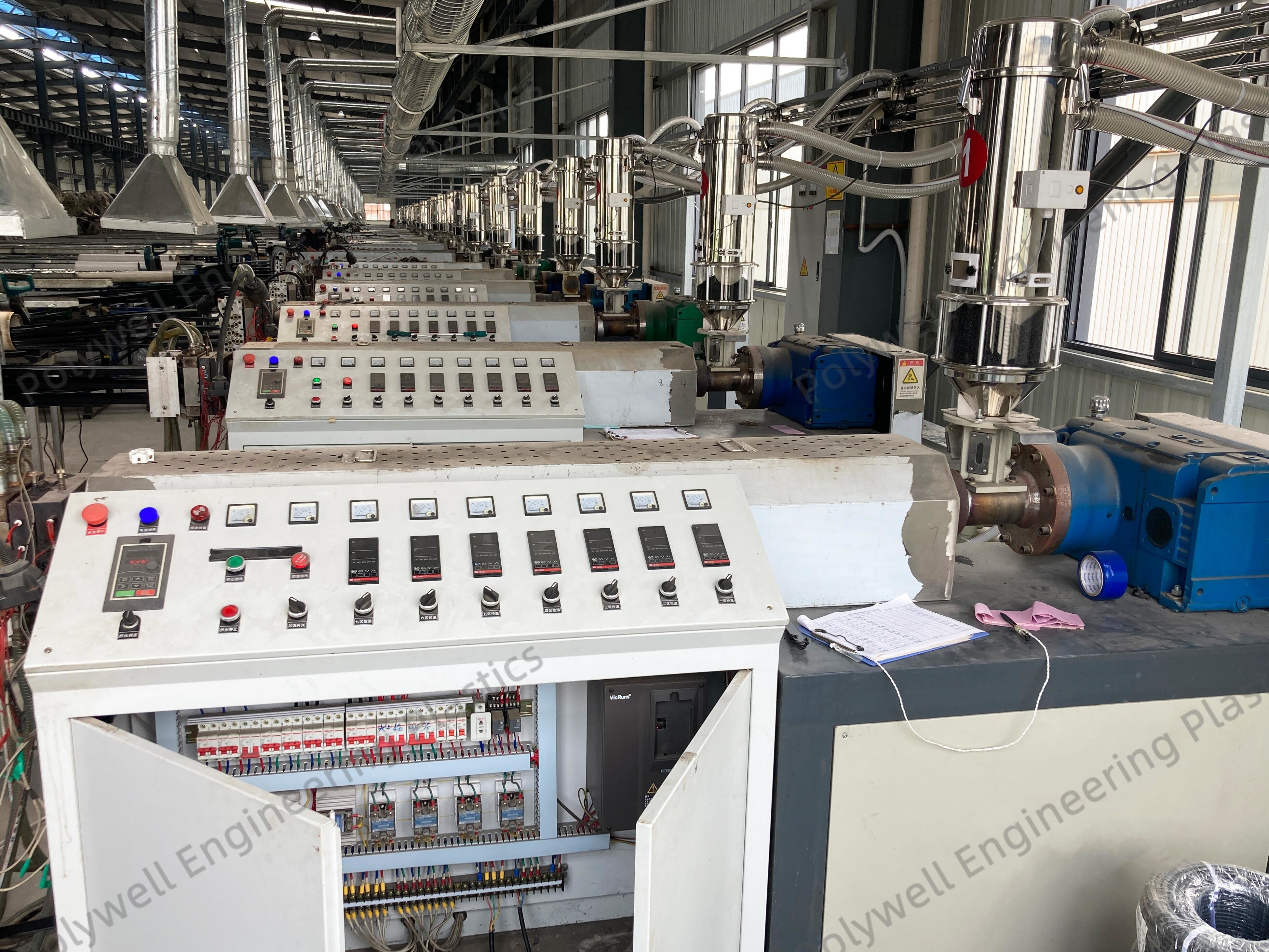 Nylon Thermal Break Strips Extruding Machine Single Screw Extruder Machine