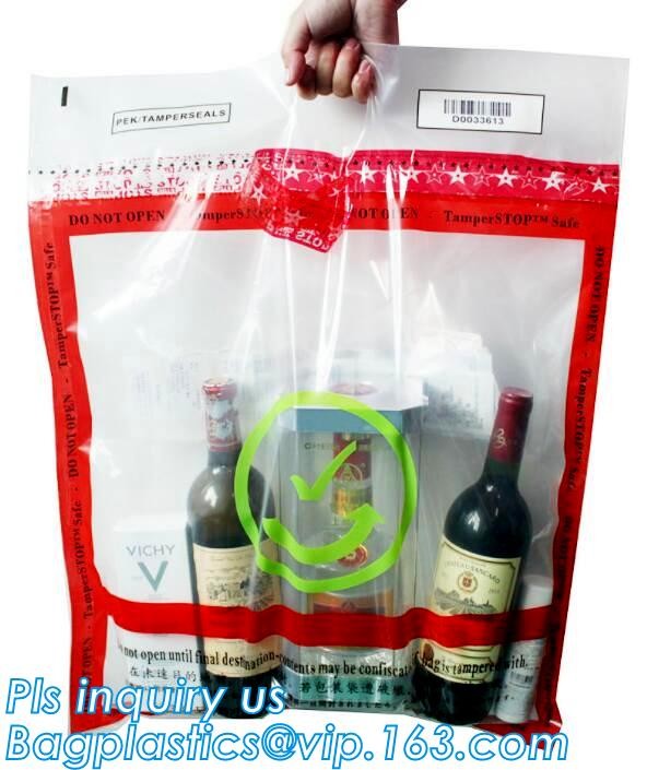 Opaque Tamper Evident Sealing Plastic Bank Money Steb Security Bag / Custom Self Adhesive Plastic Courier Bag, bagease