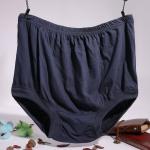 Mid Rise Briefs Mens Cotton Boxer Shorts Underwear Ultra Soft Loose Cotton
