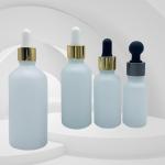 100ml 150ml Frosted Glass Serum Bottle Skincare Aromatherapy Dropper Bottles