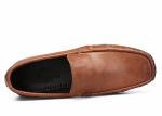 Slip On Mens Soft Moccasin Shoes Genuine Leather Flats Gommino Driving Shoes