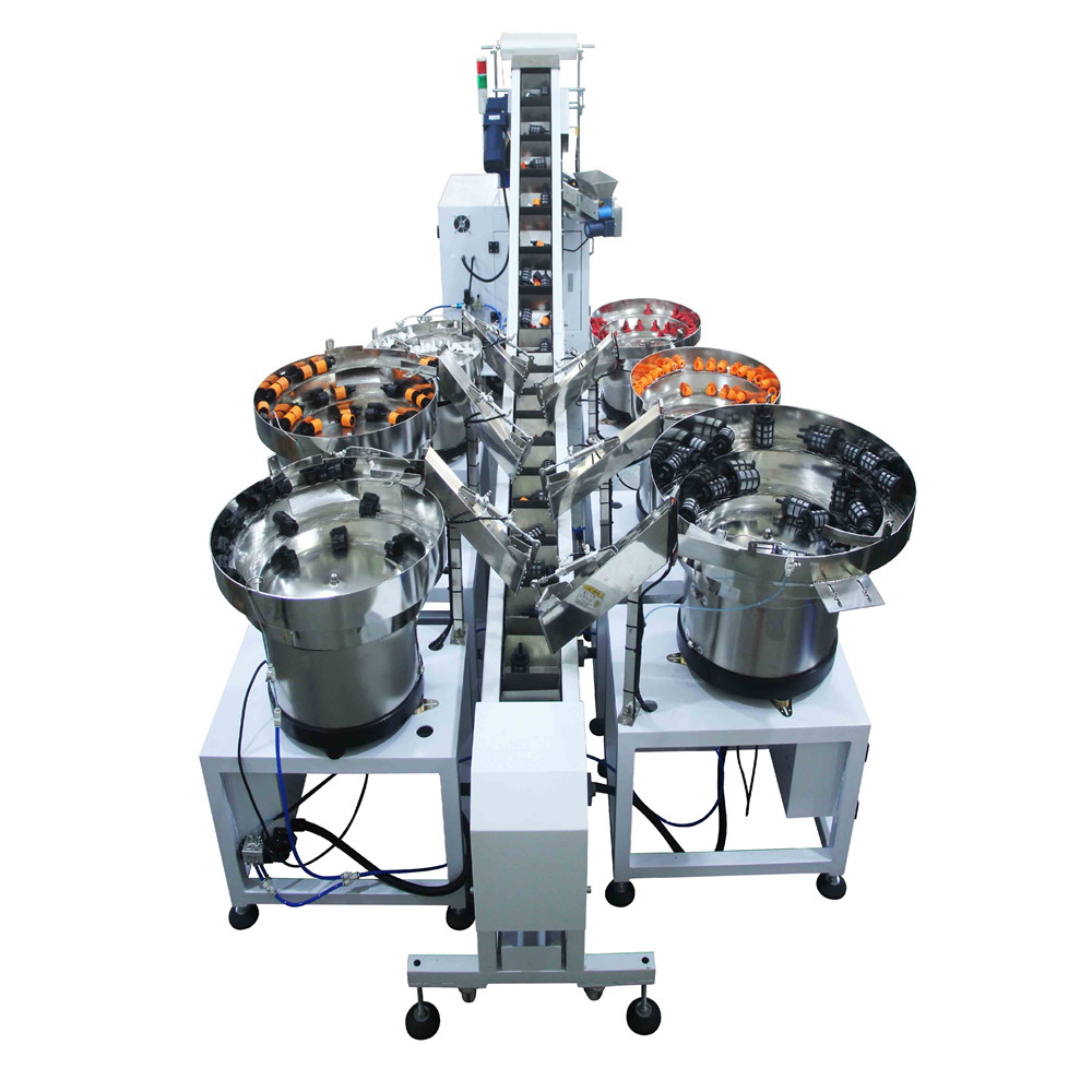 6 Drums Mixing Products Hardware Screw Packaging Machinery Automatic Packaging Machine