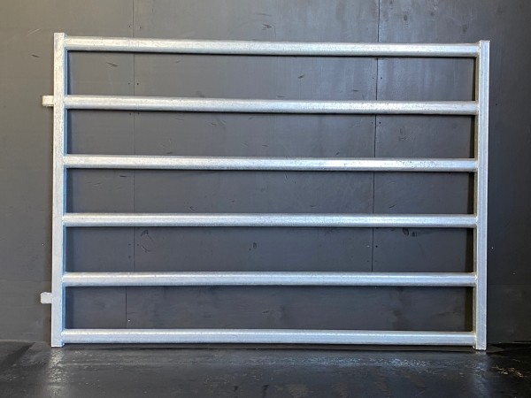 Heavy Duty Metal Corral Fence Portable Galvanized Livestock 4 / 5 / 6 Rails Cattle Fence