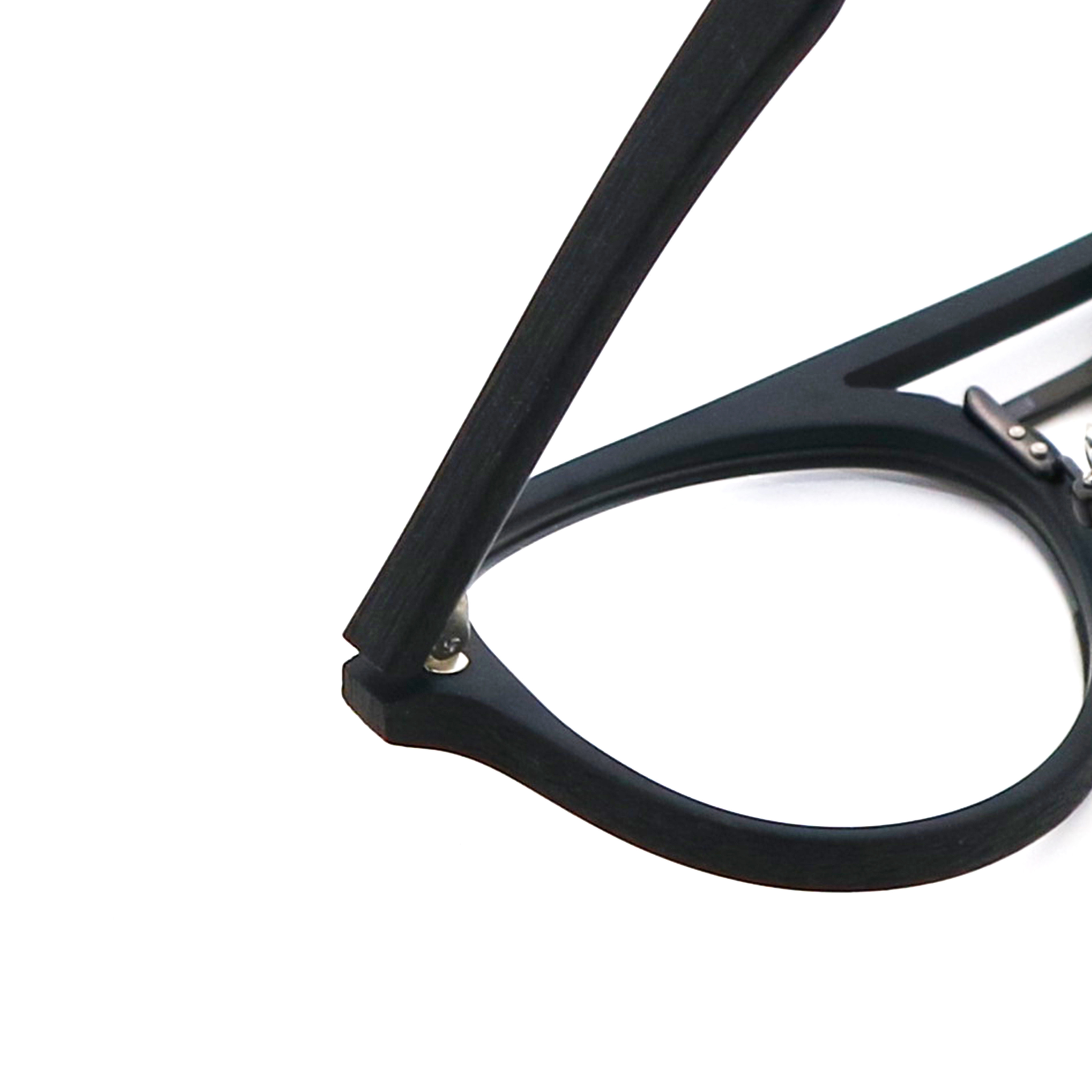 Retro And Art Wood Copy Acetate Optical Glasses Frame MR 093