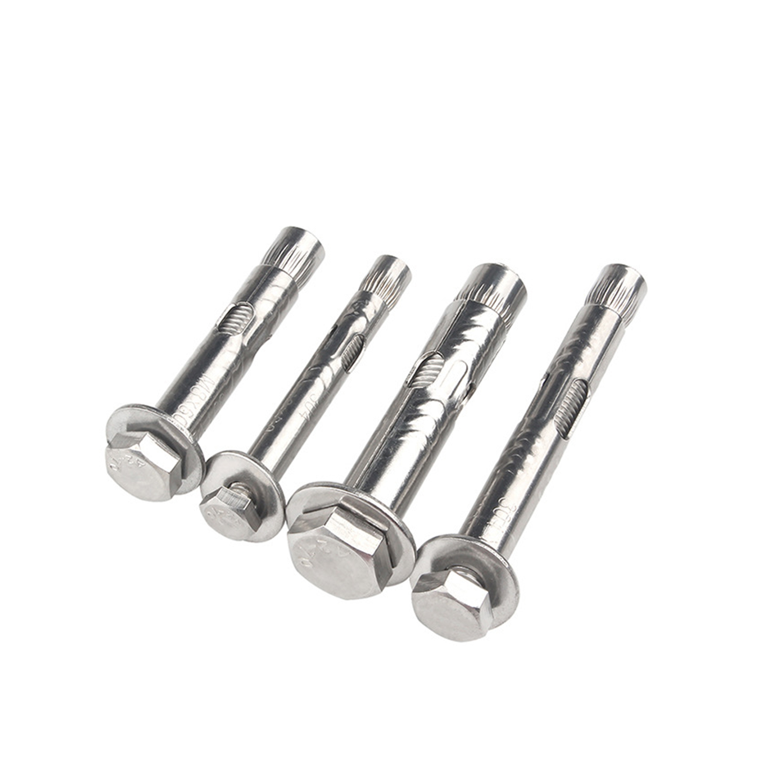 Building Construction A2-70 Grade Through Anchor Bolt M6 M8 M10 M12 Stainless Steel