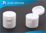 Dark Blue PP Smooth Flip Top Plastic Caps Viarious Style Flip Top Bottle Lids 55