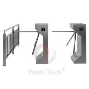 Quality 304 Stainless Steel Access Control Three Arm Turnstile Gate 0.2s/Person wholesale