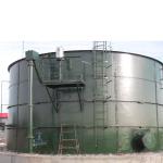 Biogas Anaerobic Digester Tank CSTR Sludge Digester In Wastewater Treatment