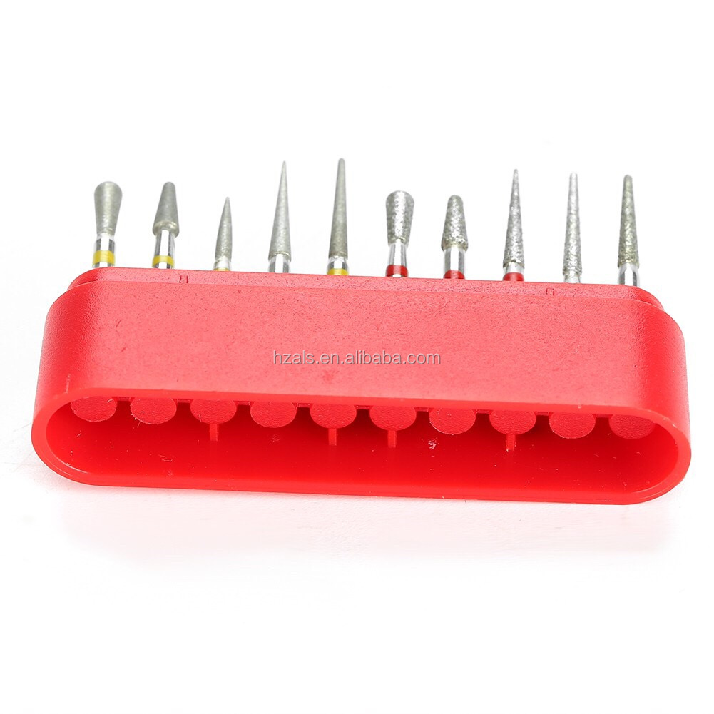 TOP Dental Dental Bur Block Holder Station with Pull Out Drawer Holds142 burs/ Dental Lab products