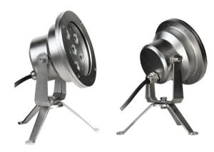 Quality DC12V DC24V 9pcs CREE 3W LED 27W RGB 3 in1 LED Underwater Light Spotlight wholesale