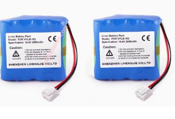 EDAN FOR HYLB-102 Battery 14.4V 2600mAh Compatible New for SE-100 SE-1 SE-1200 SE-12 ECG Machine