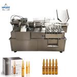 Glass Bottle Ampoule Filling And Sealing Machine Easy Operation 2400 * 1400 *