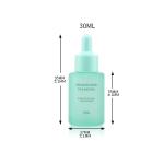 Frosted Colorful Glass Serum Bottle Cosmetic Packaging Glass Essential Oil