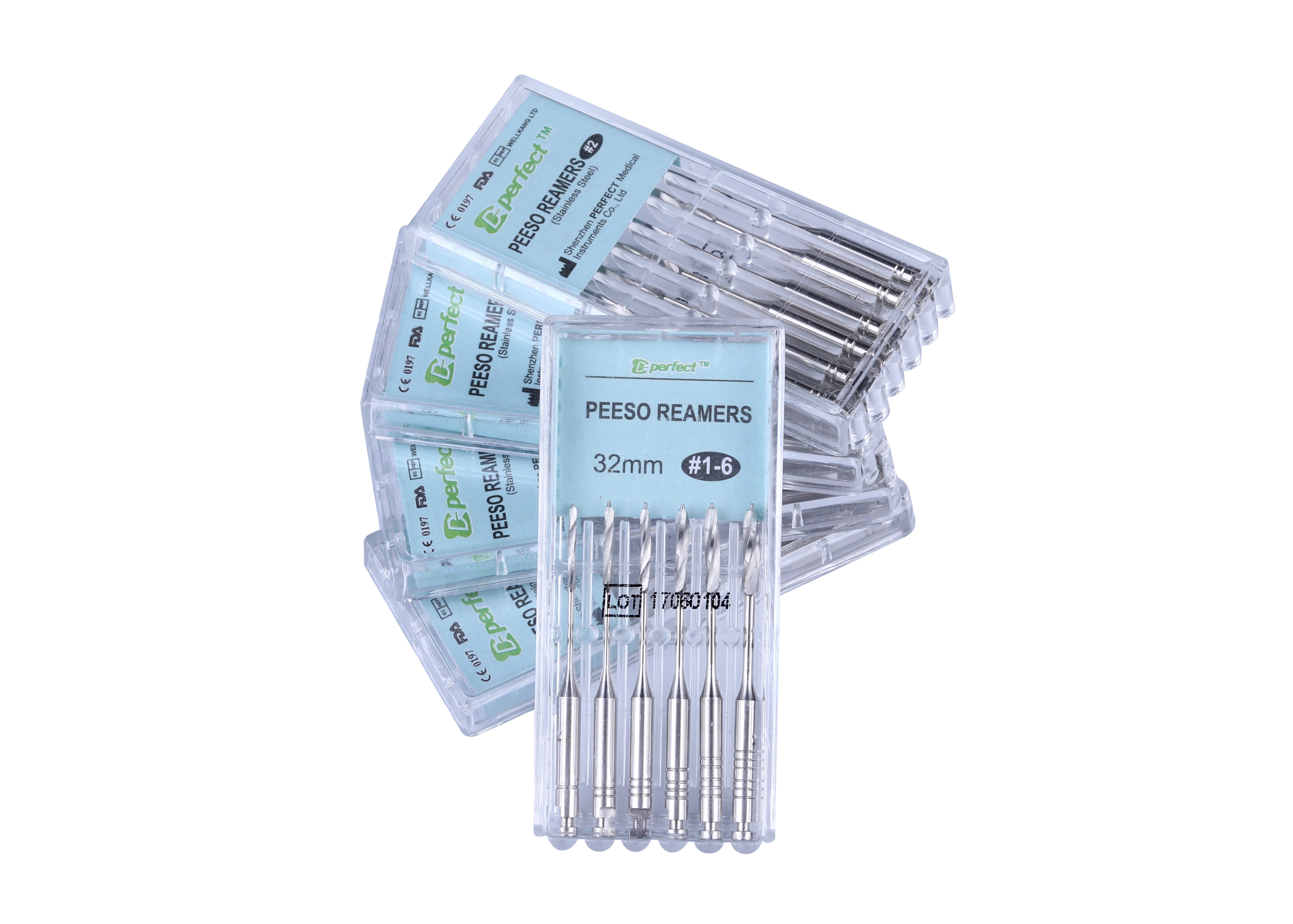 Peeso Reamer Single Size For Root Canal Preparation