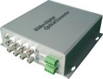 20KM 64channels FTTH Fiber Optic Media Converters SingleMode