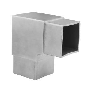 Quality Stainless Steel Handrail 45 Degree Square Tube Railing Tee Elbow wholesale