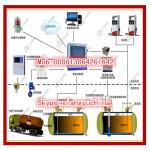 Fuel fueling station underground tank gauging system