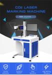 RF Metal Tube CO2 Laser Marking Machine 30w Wood Acrylic Leather Laser Engraving