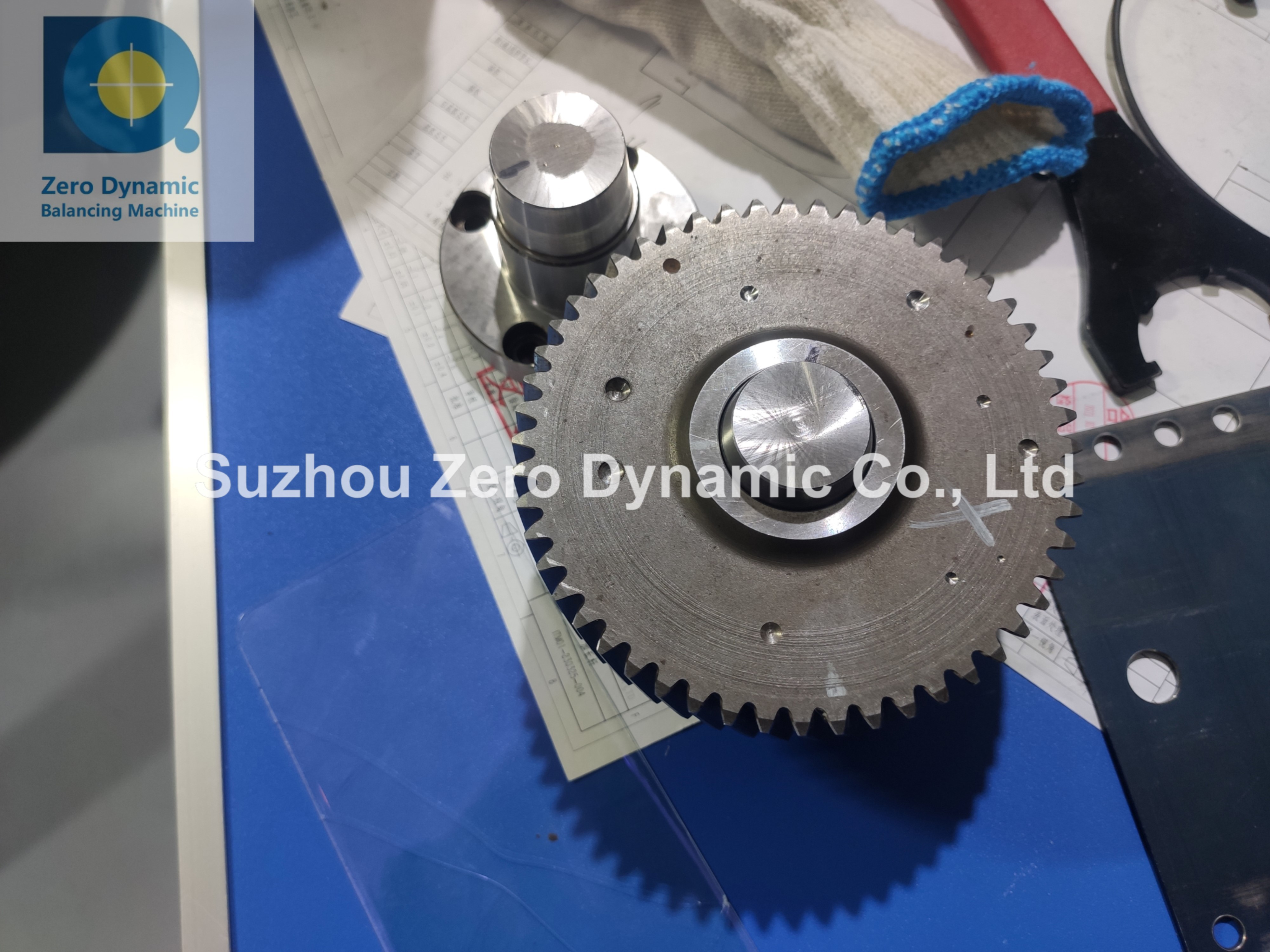 Oil Pump Gear Automatic Balancing Machine Two Station Automotive Gear Single Plane Drilling Correction Balancer