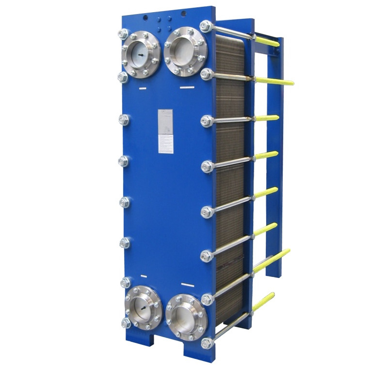 HRSB FP series SS316 material bule color industry gasket detachable plate heat exchanger