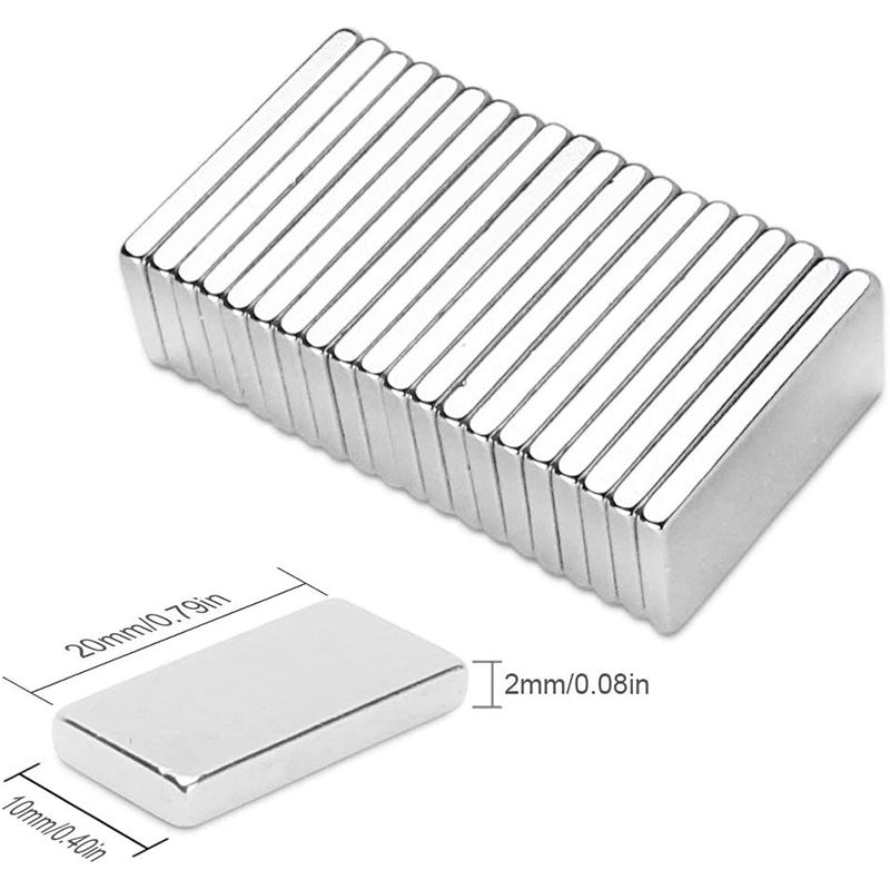 High Strength Block Neodymium Magnet 15-20 Days Sample Lead Time with Moulding Service