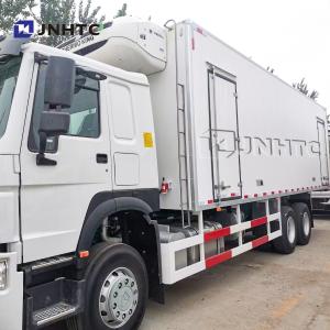 Quality Sinotruk HOWO Euro2 6x4 Refrigerated Delivery Van Beverages Drinks wholesale