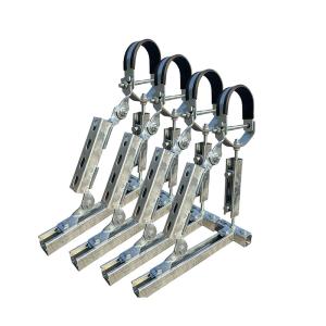 Quality Highly Resistant Bolted Seismic Brackets In Stainless Steel ISO9001 Certified wholesale