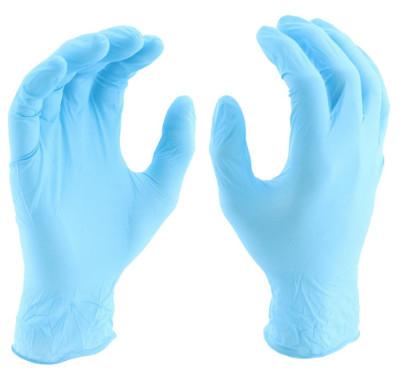 Strong Flexible Disposable Latex Gloves High Anti Tear Properties Chemical