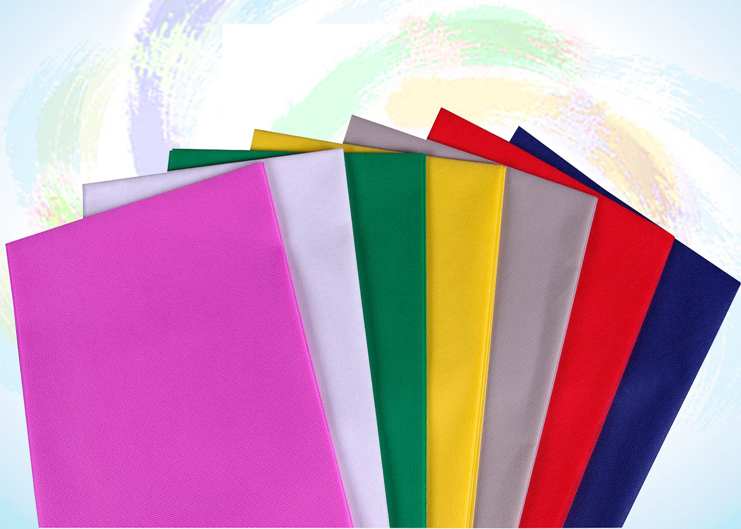Purple 1.0m 100% Spunbond Polypropylene Non Woven Fabric